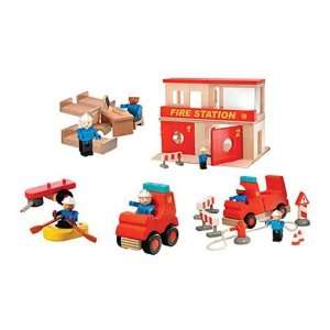  Woody Click Fire Building Set (WC1040499) Toys & Games