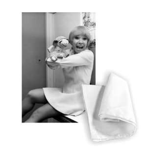  Shari Lewis with puppet Lamb Chop   Tea Towel 100% Cotton 