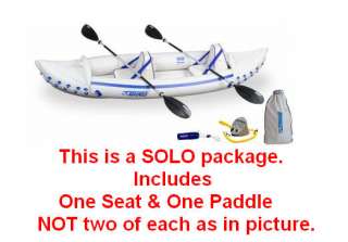 Sea Eagle 330 Inflatable Kayak PRO SOLO PKG  