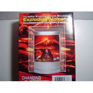 Volcano Erupting Lava Accent Table Lamp