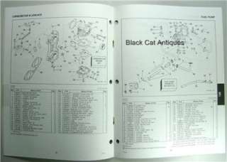 1998 Outboard Marine Corp Johnson Parts Catalog 130 HP Models (4 