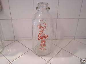 Vintage Davies Chula Vista Calif Milk Bottle 1/2 Gallon  