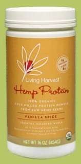 Hemp Protein   Vanilla Spice   Organic   Living Harvest  