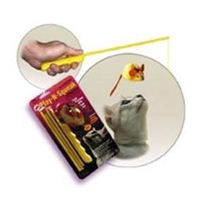   Pets Company Ourpets Play N Squeak Toy Mouse Play Wand