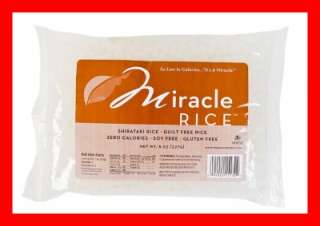 6x Miracle Noodle Rice 8 oz Packages  