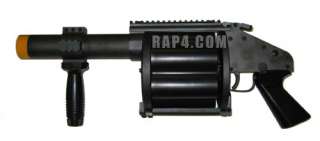 RAP4 REVOLVER Paintball Grenade Launcher PACKAGE w/ 6x M68 Grenades 