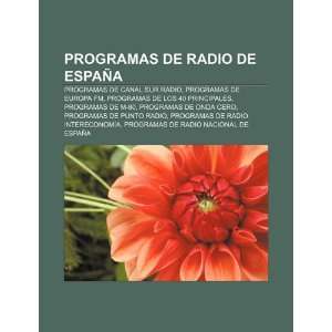   Los 40 Principales, Programas de M 80 (Spanish Edition) (9781231436875