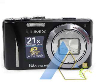 Panasonic Lumix DMC TZ20 14.1MP Camera Black+Bundled 4Gifts+1 Year 