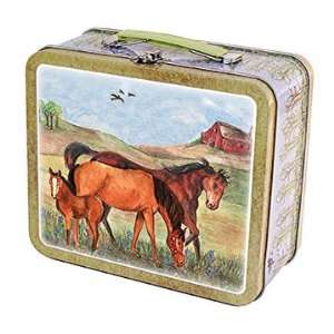  Horse Ranch Lunch Box & Keepsake Tin