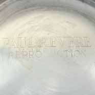 PAUL REVERE Vintage Reproduction Collection Silverplate Small Bowl 3 