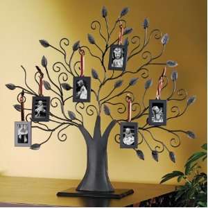 BRONZE FAMILY TREE PICTURE FRAME   BRONZE FAMILY TREE WITH 