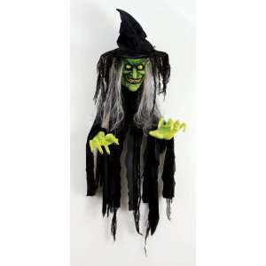  Window Smashers Light Up Scary Witch Halloween Decor Prop 