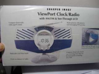 Sharper Image Digital Clock Radio Alarm Clock GM108  