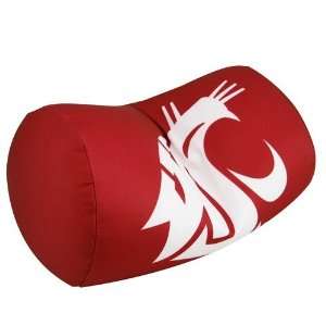   State Cougars Crimson Microbead Travel Pillow