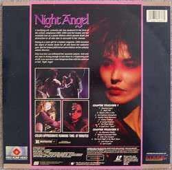 NIGHT ANGEL Evil Sexy Woman Isa Andersen RaRe Laserdisc  