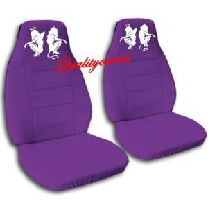 purple angel and devil front seat covers. 2001 Mini Cooper, please 