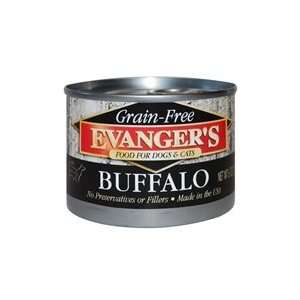  Evangers Grain Free Buffalo Canned Dog and Cat Food 6oz 
