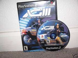 XGIII EXTREME G RACING WITH BOX   Playstation 2 PS2  