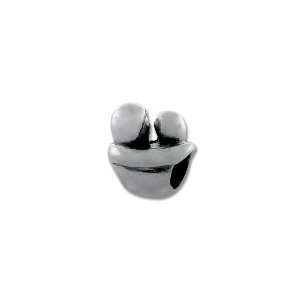  CARLO Biagi Mother and Baby Sterling Silver Bead #BS264 