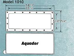 Aquador 1010 Swimming Pool Skimmer Cover Widemouth  