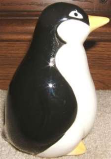 Vintage Ceramic PENGUIN BIRD Potpourri Holder  