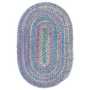   Rug   Oasis Blue, Multicolor Accents, 4 ft. Round   Multicolor Accents