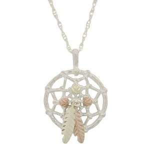    Sterling Silver Native American Dream Catcher Necklace Jewelry