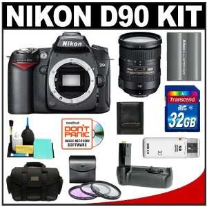 Nikon D90 Digital SLR Camera Body + Nikon 18 200mm VR II Lens + Nikon 