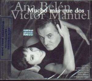 ANA BELEN & VICTOR MANUEL MUCHO MAS QUE DOS SEALED CD  