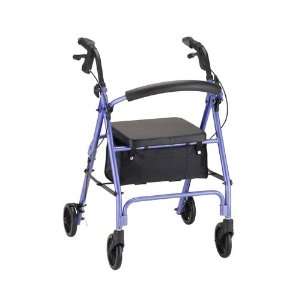  Nova Ortho Med 4236PL Vibe 6 Rolling Walker, Purple 