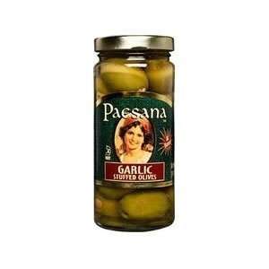 Paesana Olives Sicilian with Garlic & Extra Virgin Olive Oil(12x5 OZ 