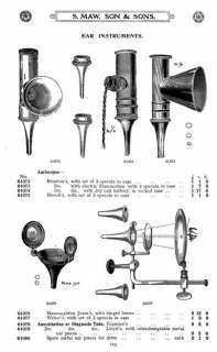EAR Trumpet/Horn HEARING Instruments Rare Reference  