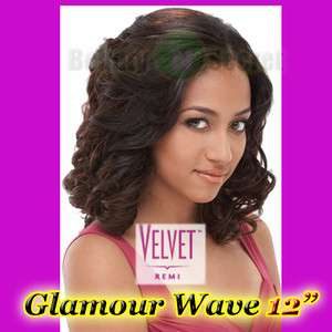 OUTRE VELVET Remi Glamour Wave 12 100% human hair weaving  