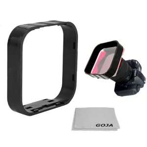  Square Filter Lens Hood for Cokin P Series + Premium Goja 