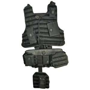   Flank Light Paintball Vest Ultimate Set   Black