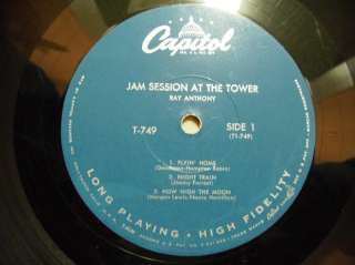 LP   Ray Anthony   Jam Session at the Tower  