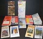 LOT 11 road maps FL/SC/TN/AL 1987 2007 for crafts, etc