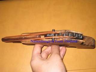 Handmade Classic Rubber Band Luncher Wooden Toys Pistol Gun Gift (Free 