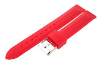 16mm Rubber Watch Band / Strap (Quick Release Pins) Fits MICHELE 
