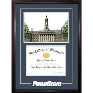  Penn State Nittany Lions Sprit Graduate Diploma and 