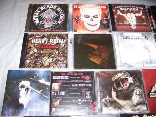 21 CD METAL LOT Compilations Samplers DEATH BLACK THRASH FREE 