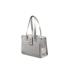    Dog Carry Bag   Tote Style  Love Me   Silver (D 5727)