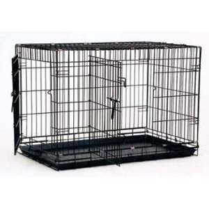   Crate 48x30x33 Black (Catalog Category Dog / Crates & Playpens) Pet