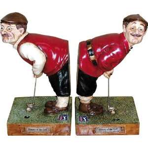  AFD Golfer Bookends