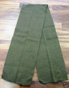 Military Scarves USA Surplus OD Green Winter Army NEW  