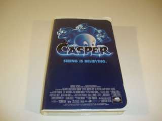 Casper VHS Classic Movie Film Animation Adveture 096898231633  