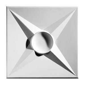  Circle Star 2 x 2 Ceiling Tile, Drop, Paintable White 