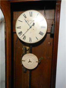   Tall Seth Thomas Regulator Clock #17 by Eco Magneto Clock Co. Cir 1883