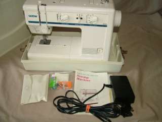 BROTHER SEWING MACHINE MANUEL & CARRY CASE CRAFTING  
