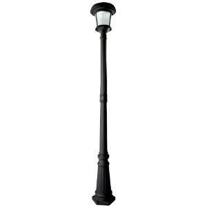   Westminster Single Lamp Post / Pole Light   Black